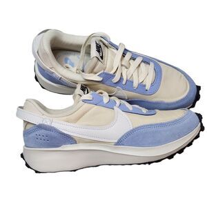 Nike Waffle Debut Sneakers Women’s Size 7 Soft Pearl & Summit White